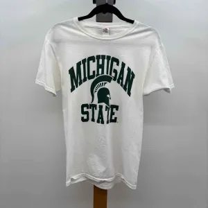 Fruit of the Loom Men's Size S White Spartans T-shirt