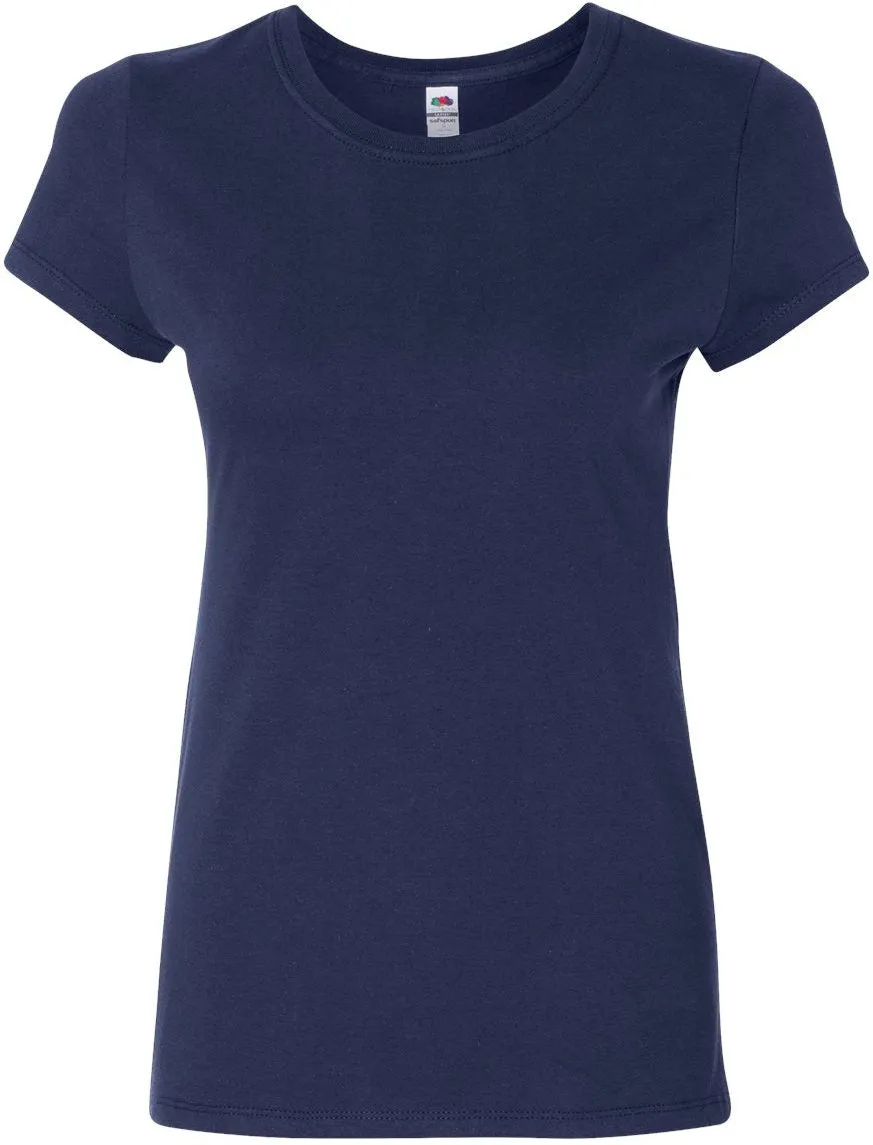 Fruit of the Loom Sofspun Ladies Crewneck T-Shirt