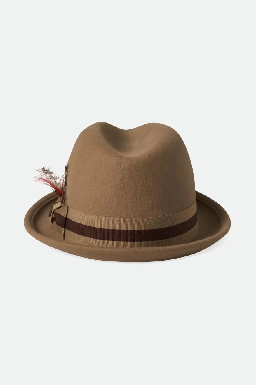 Gain Fedora - Sand/Sand/Brown Brixton