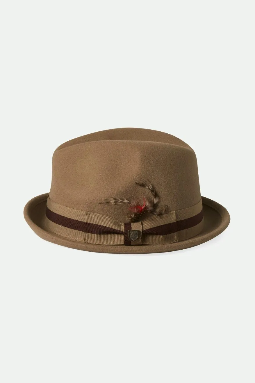 Gain Fedora - Sand/Sand/Brown Brixton
