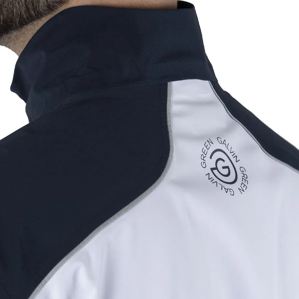 Galvin Green Ace Gore-Tex Waterproof Jacket - White/Navy/Cool Grey