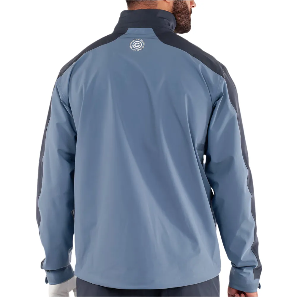 Galvin Green Adam 1/4 Zip Waterproof Jacket - Moonlight Blue/Navy