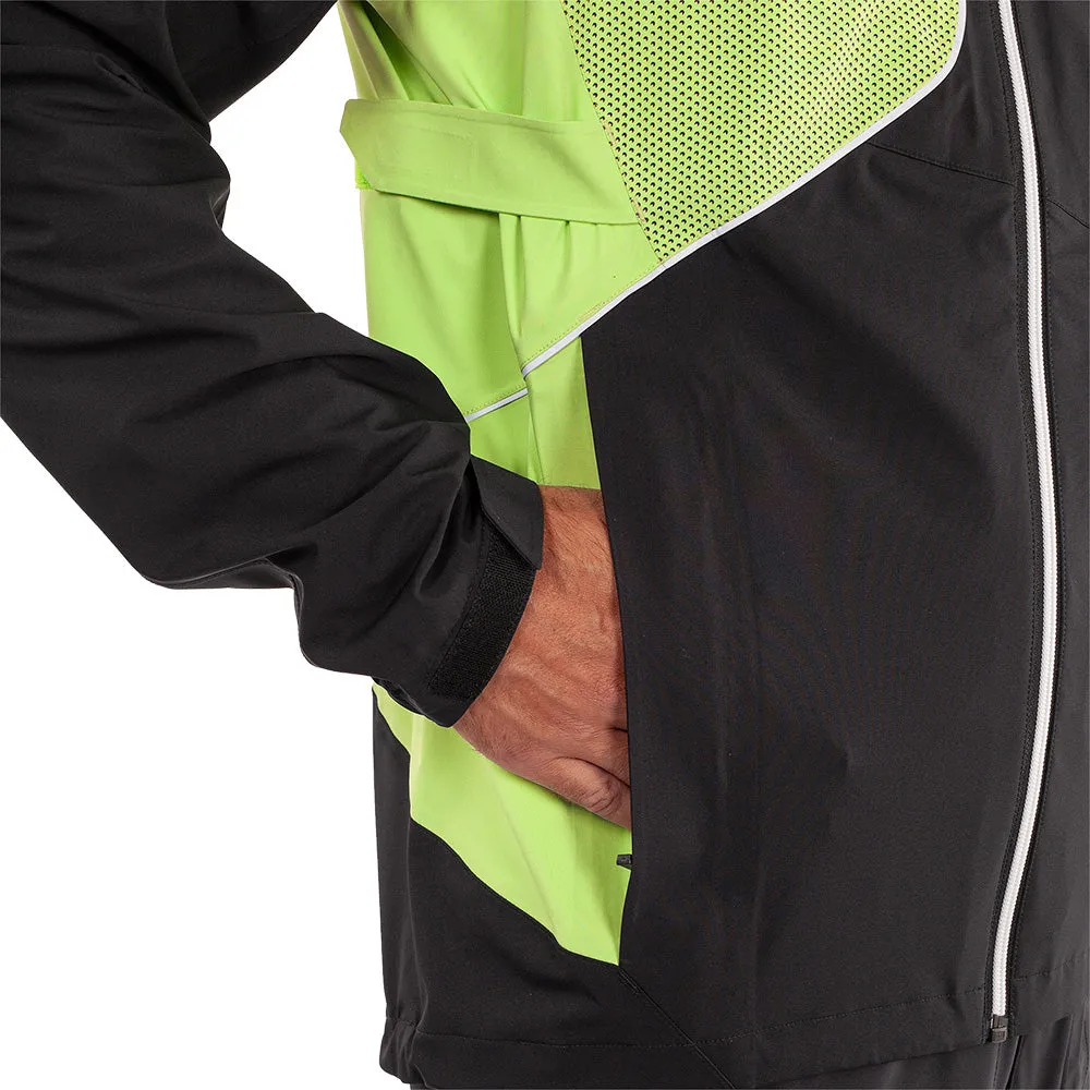 Galvin Green Ames Waterproof Jacket - Black/Fresh Green