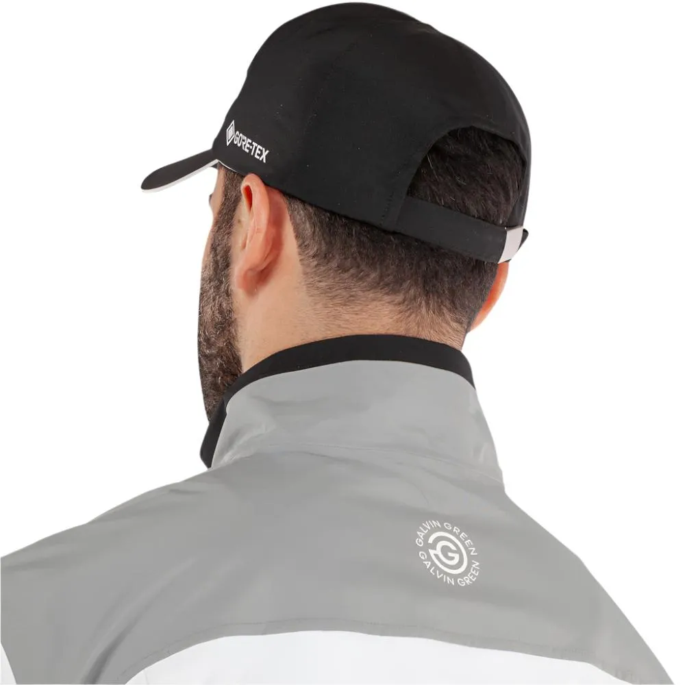 Galvin Green Anton Waterproof DRYVR Jacket - White/Sharkskin