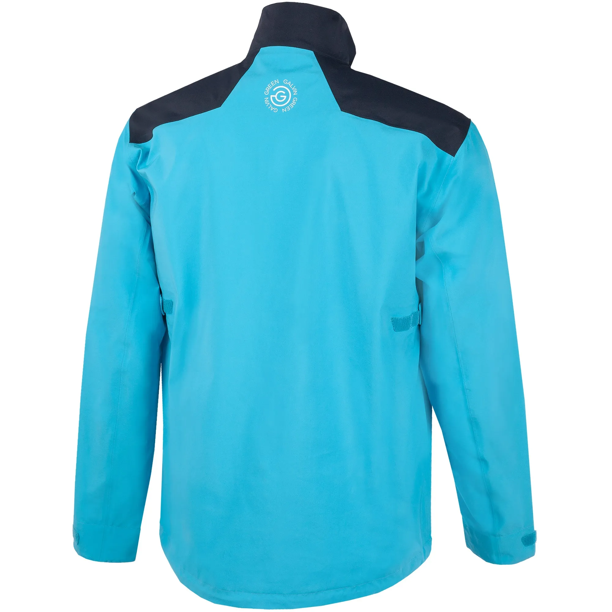 Galvin Green Ashford 1/2 Zip Gore-Tex Waterproof Jacket - Aqua/Navy/White