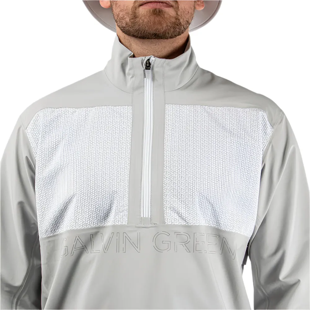 Galvin Green Ashford 1/2 Zip Gore-Tex Waterproof Jacket - Cool Grey/White