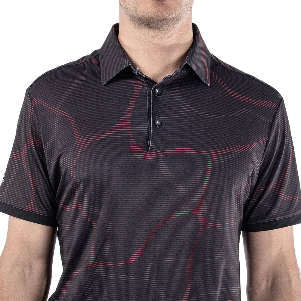 Galvin Green Markos Ventil8  Polo Shirt - Black/Red