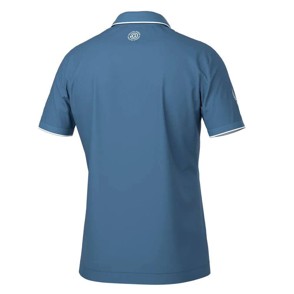 Galvin Green Marty Polo Shirt - Moonlight Blue