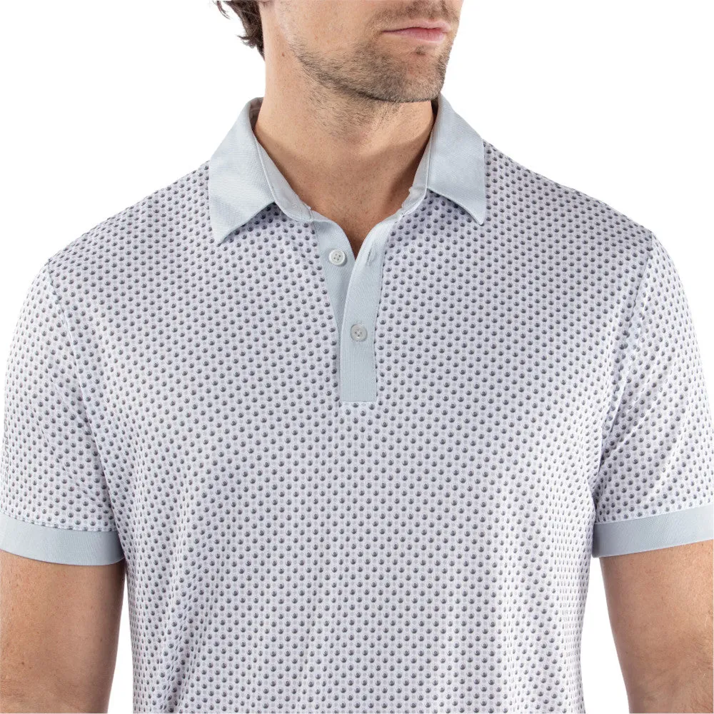 Galvin Green Mate Polo Shirt - White/Cool Grey