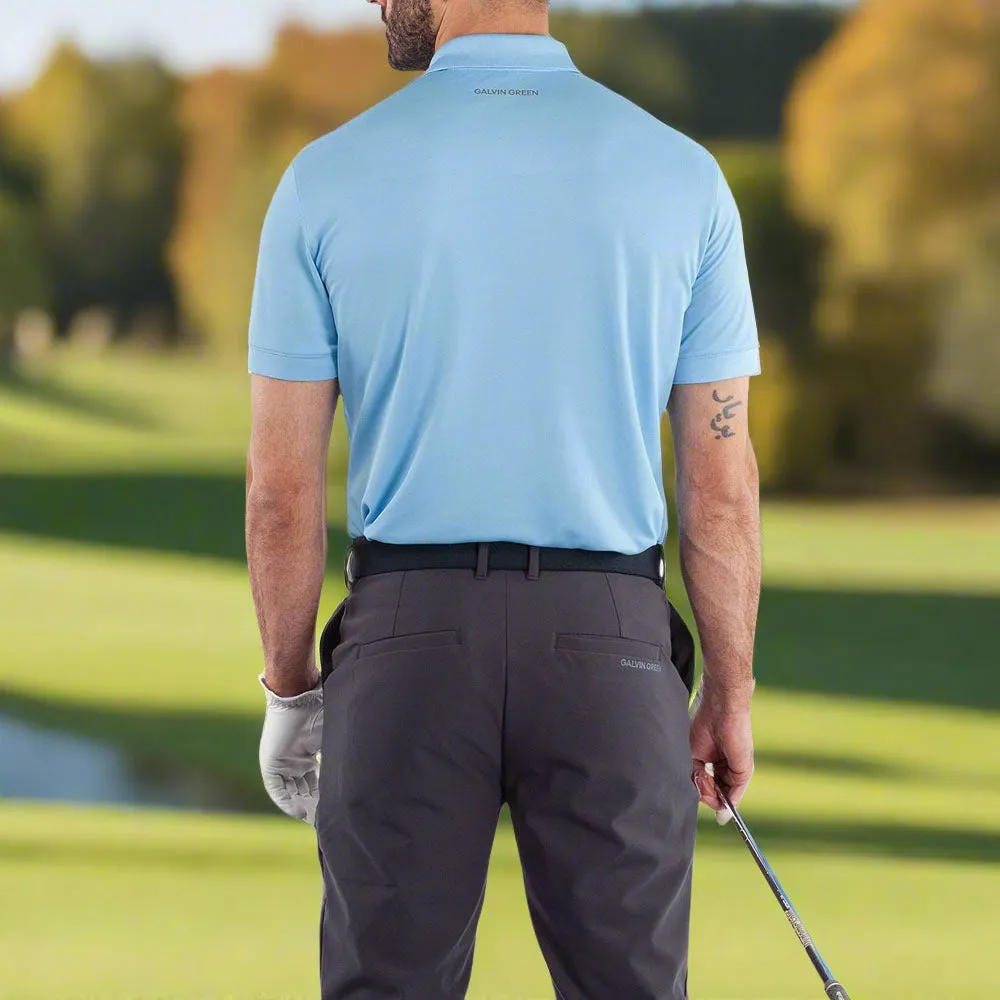 Galvin Green Maximilian Polo Shirt - Alaskan Blue