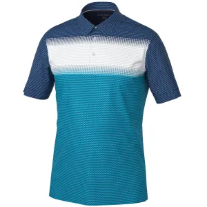 Galvin Green Mirca Ventil8  Polo Shirt - Aqua/White/Navy