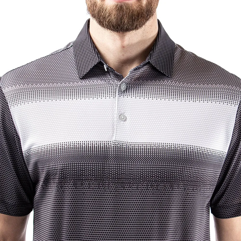 Galvin Green Mirca Ventil8  Polo Shirt - Black/White/Sharkskin