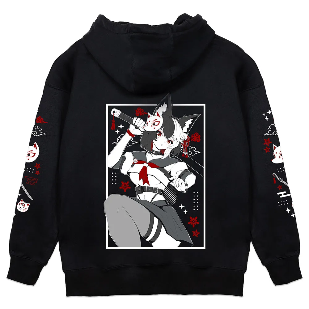 GammaInkk Kitsune Hoodie