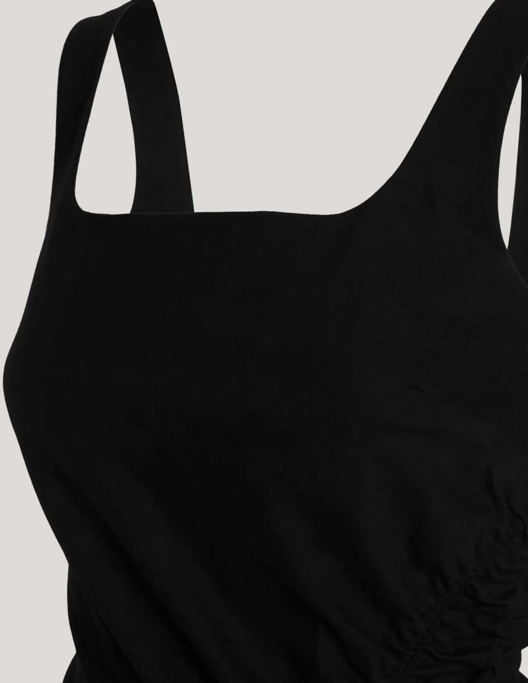 GATHERED STRETCH DRESS