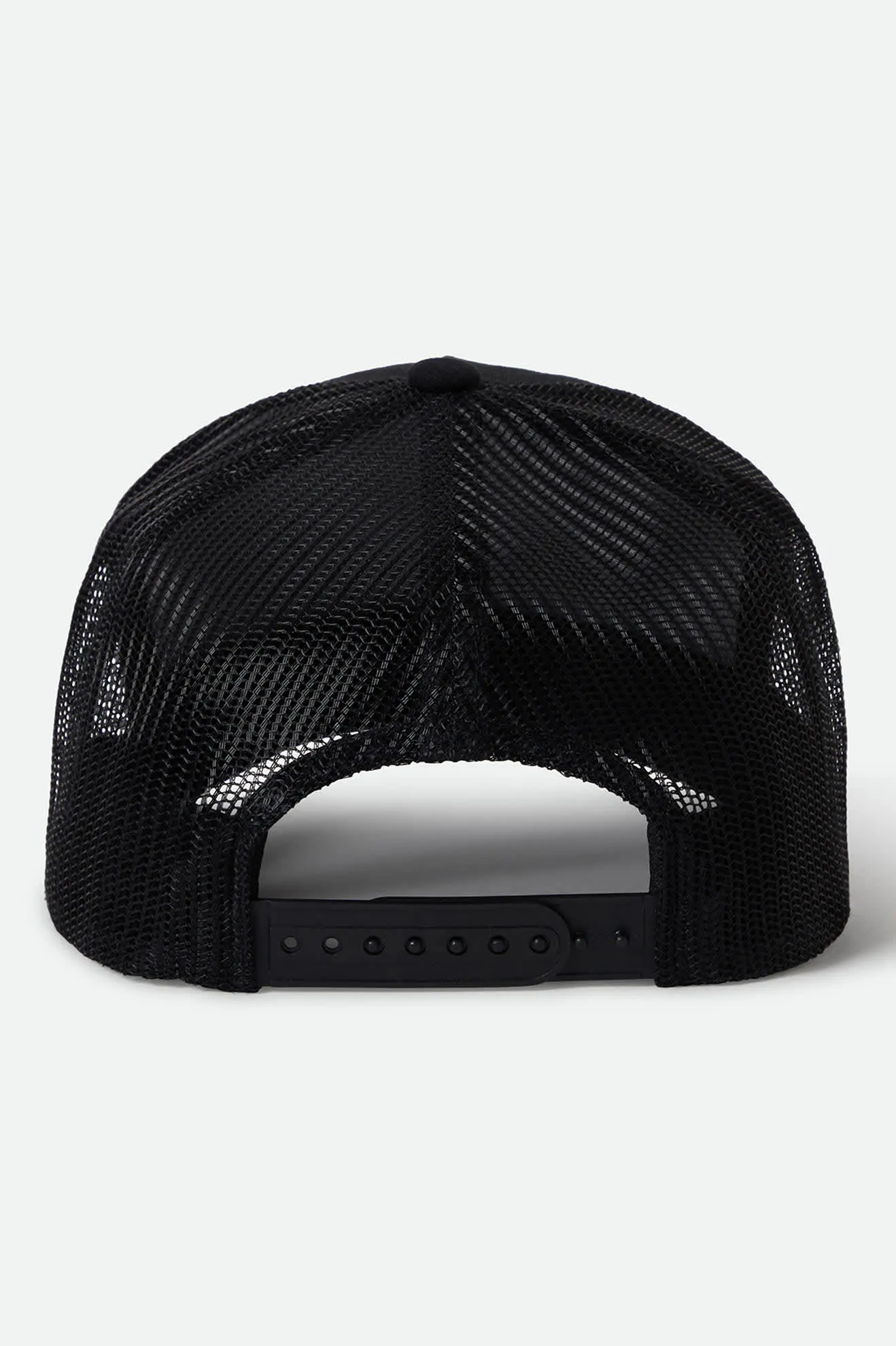 Gibson Netplus Trucker Hat - Black/Black Brixton