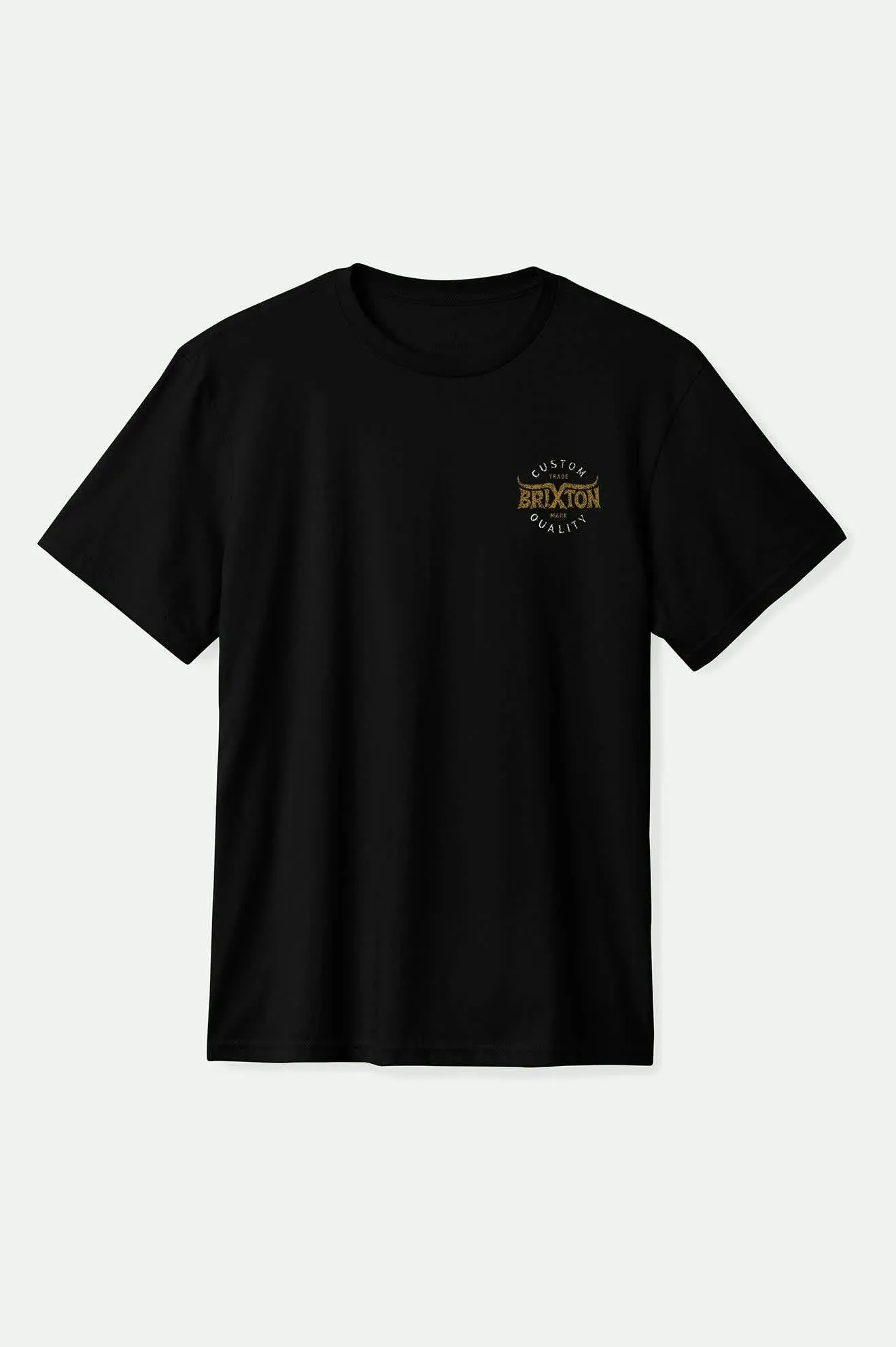 Gibson S/S Standard T-Shirt - Black Worn Wash Brixton