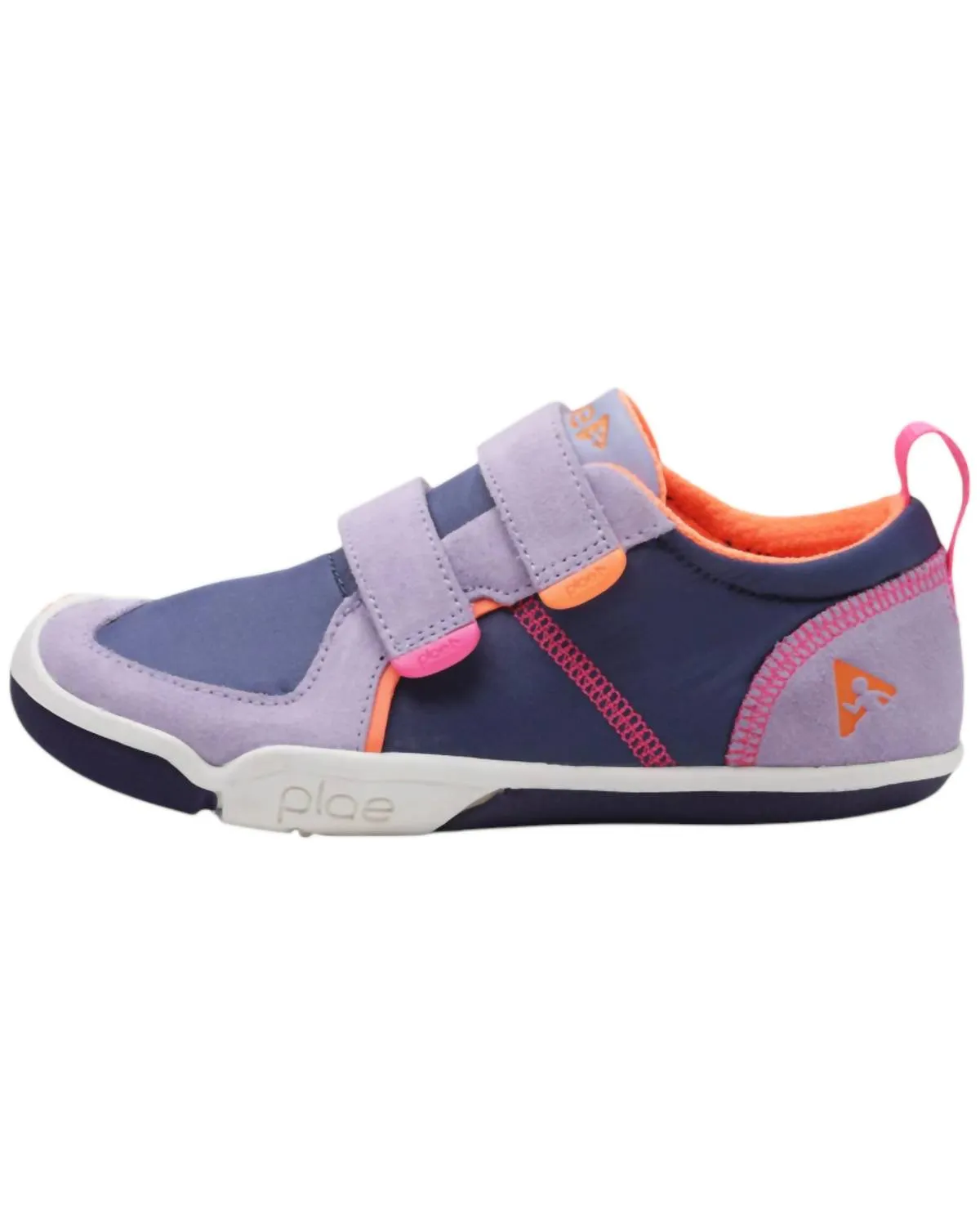 Girl's Ty Sneakers In Lavender/indigo