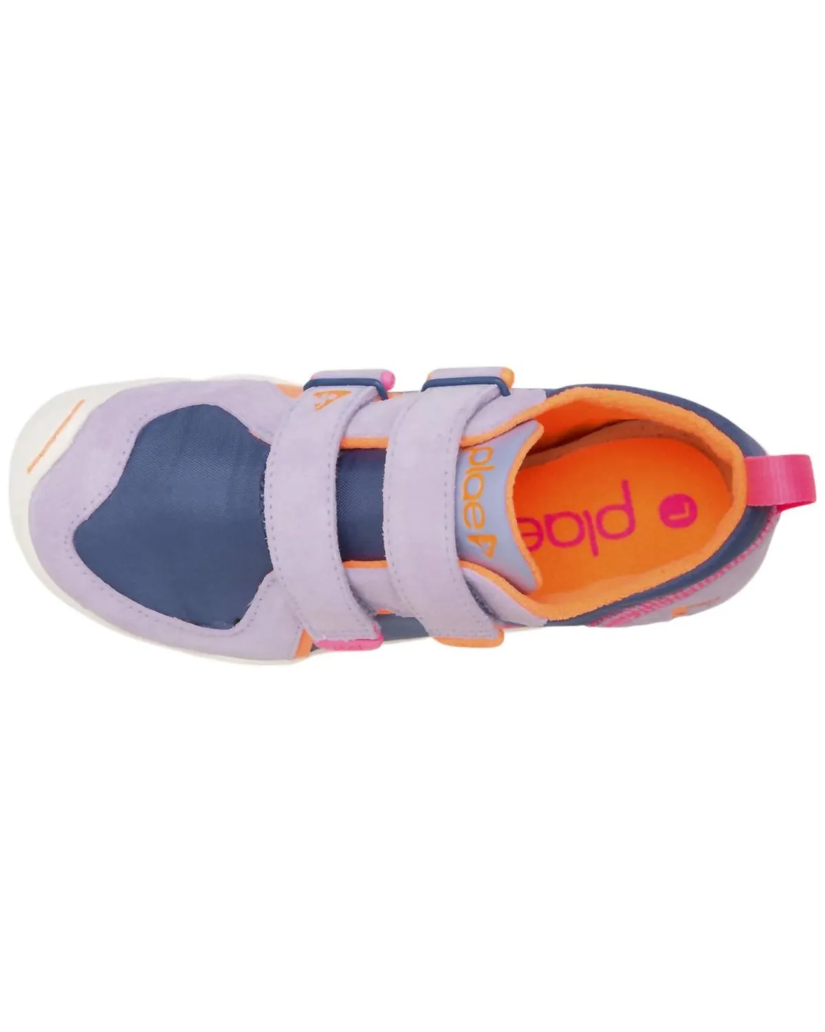 Girl's Ty Sneakers In Lavender/indigo