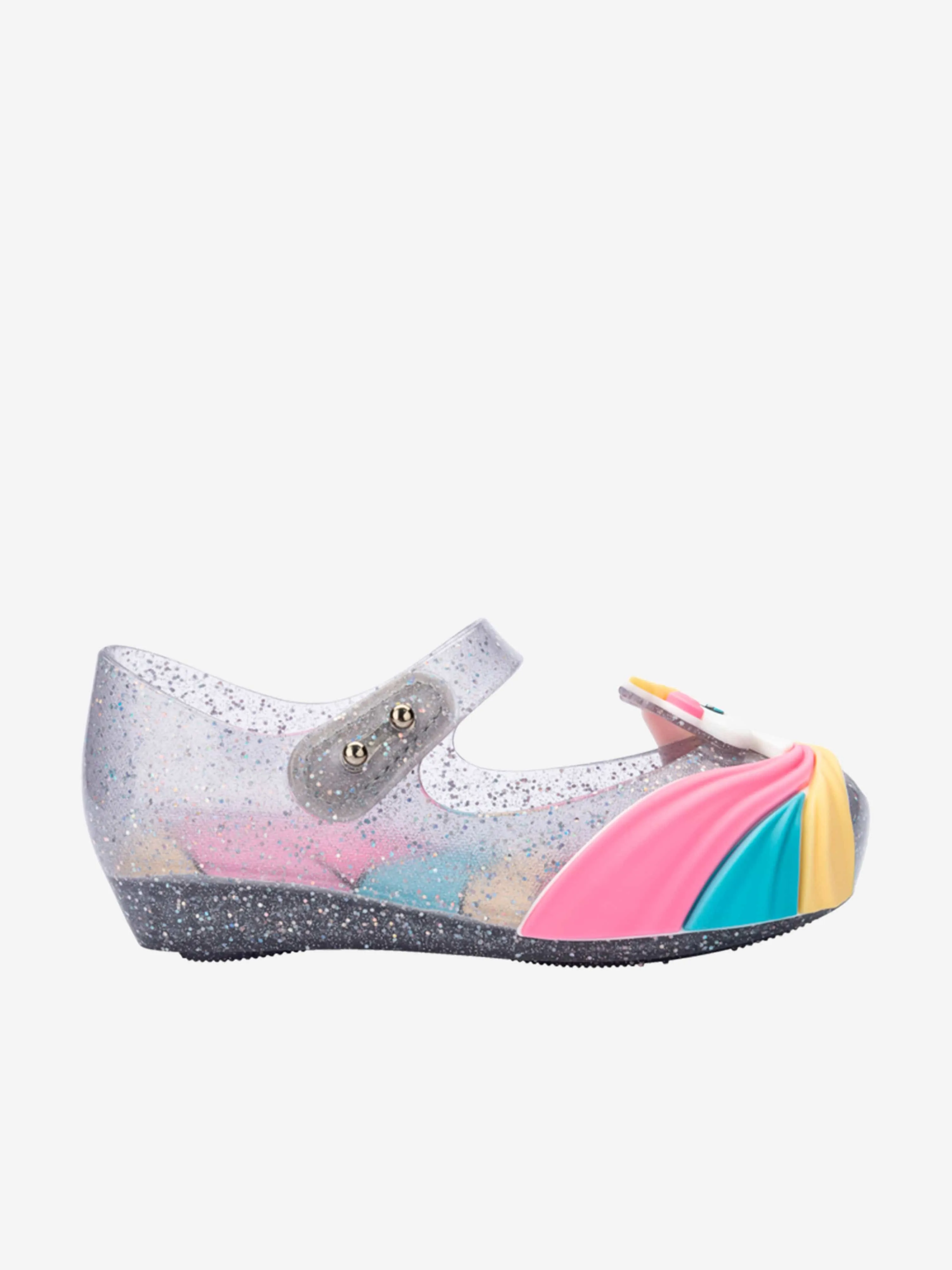 Girls Unicorn Ballerinas in Multicolour