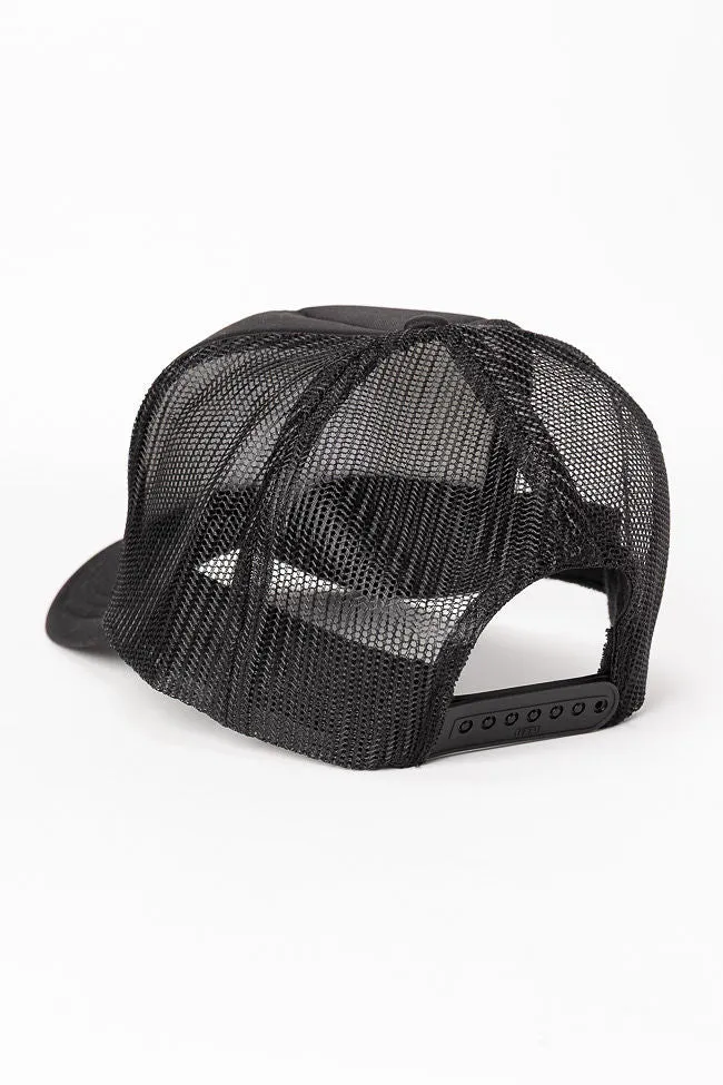 Go Sports Black Trucker Hat