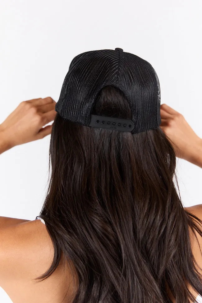 Go Sports Black Trucker Hat