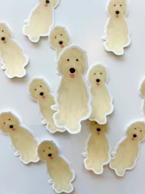 Golden Doodle Sticker