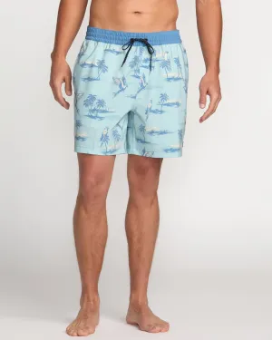 Good Times Laybacks 16" Trunks - Dusty Blue Billabong
