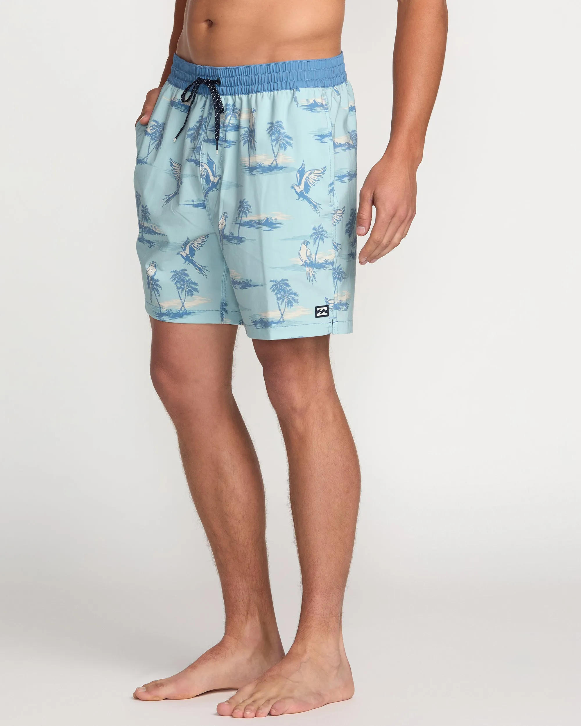 Good Times Laybacks 16" Trunks - Dusty Blue Billabong