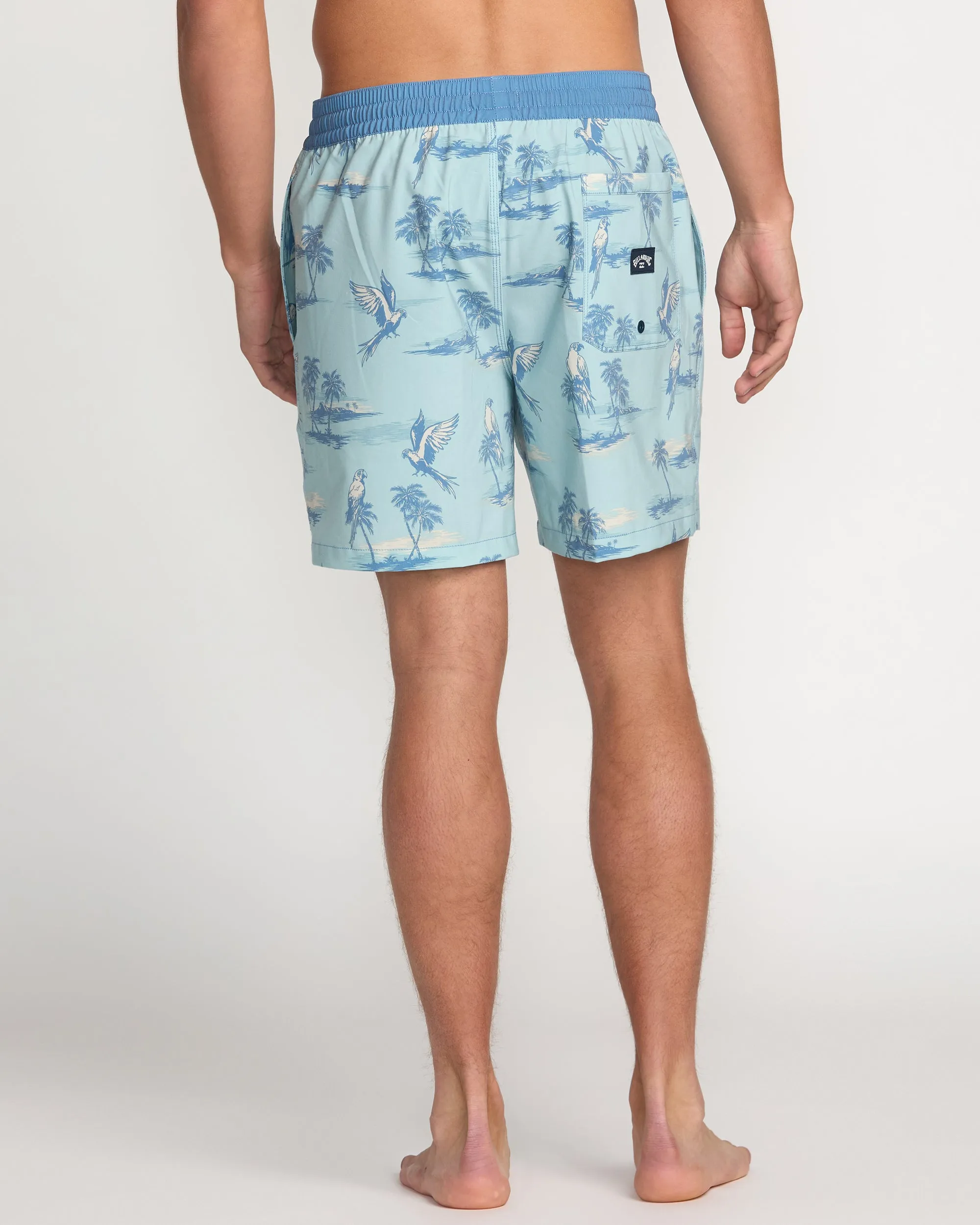 Good Times Laybacks 16" Trunks - Dusty Blue Billabong