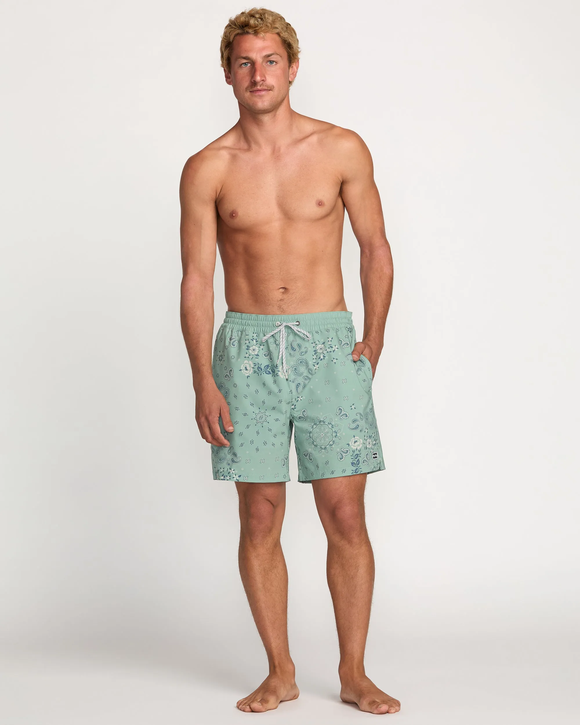 Good Times Laybacks 16" Trunks - Mist Green Billabong