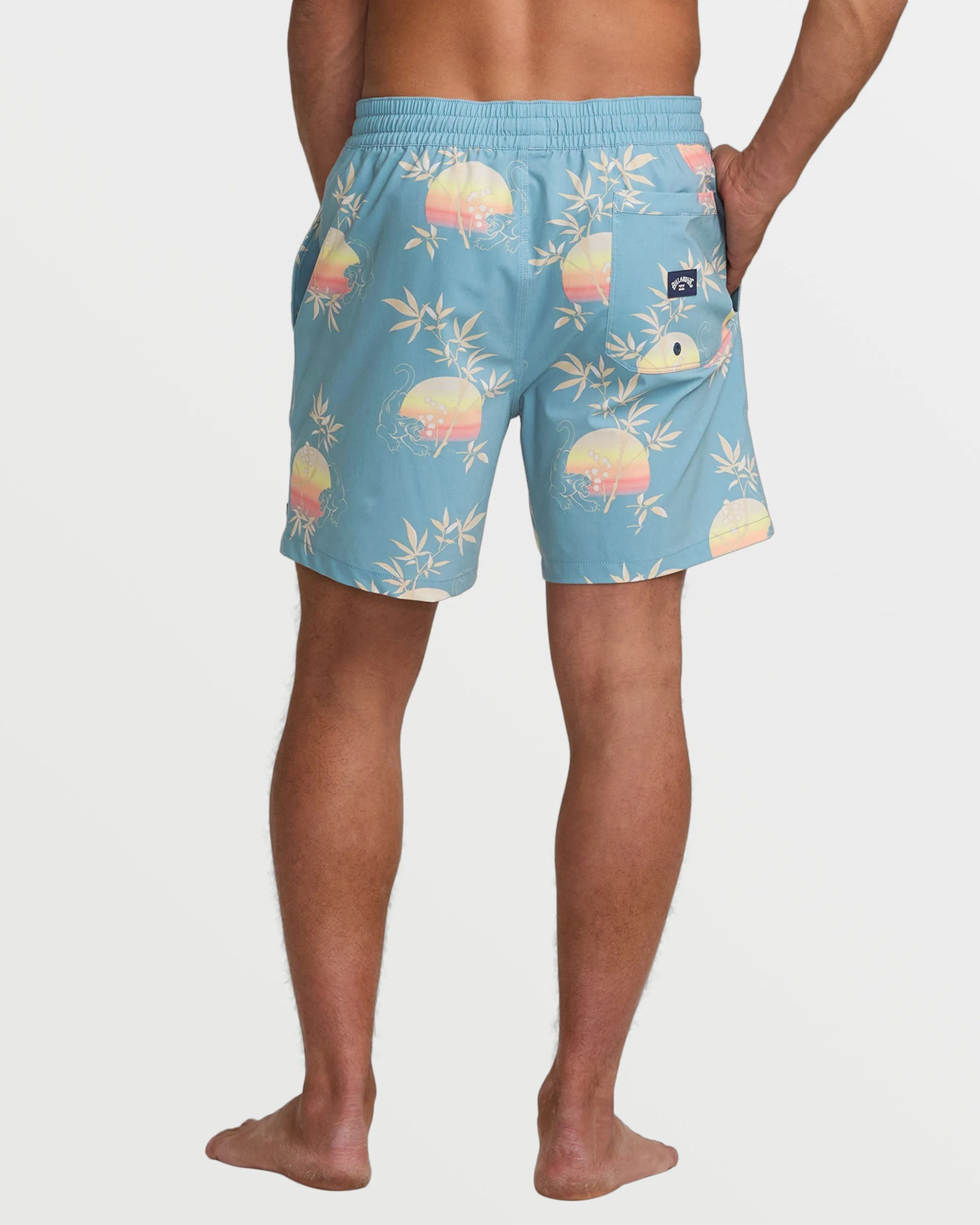 Good Times Laybacks 16" Trunks - Washed Blue Billabong