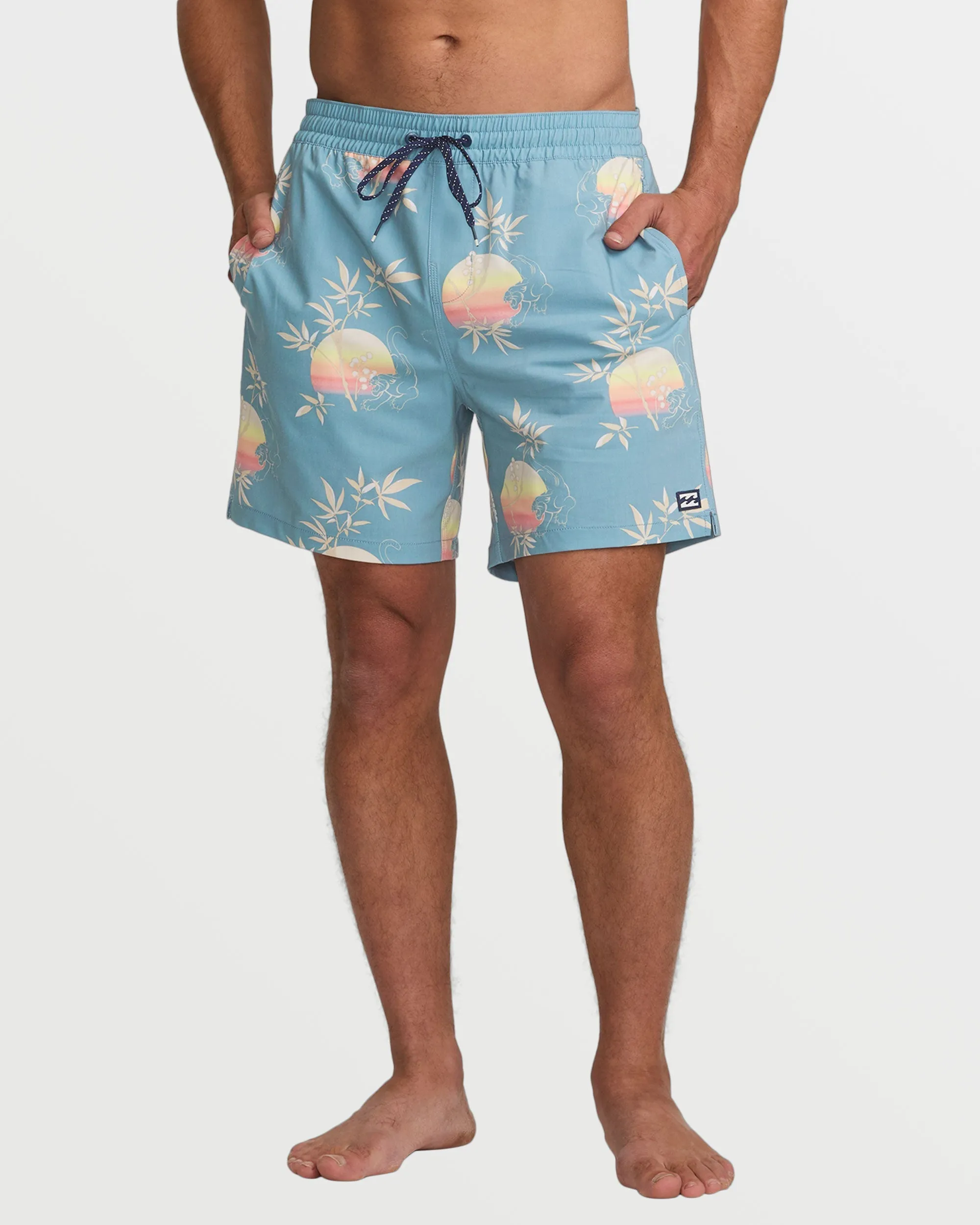 Good Times Laybacks 16" Trunks - Washed Blue Billabong