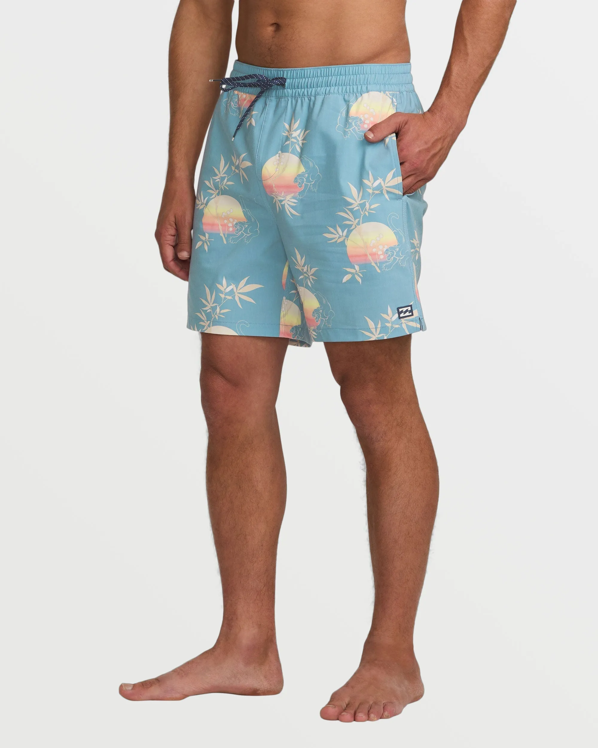 Good Times Laybacks 16" Trunks - Washed Blue Billabong