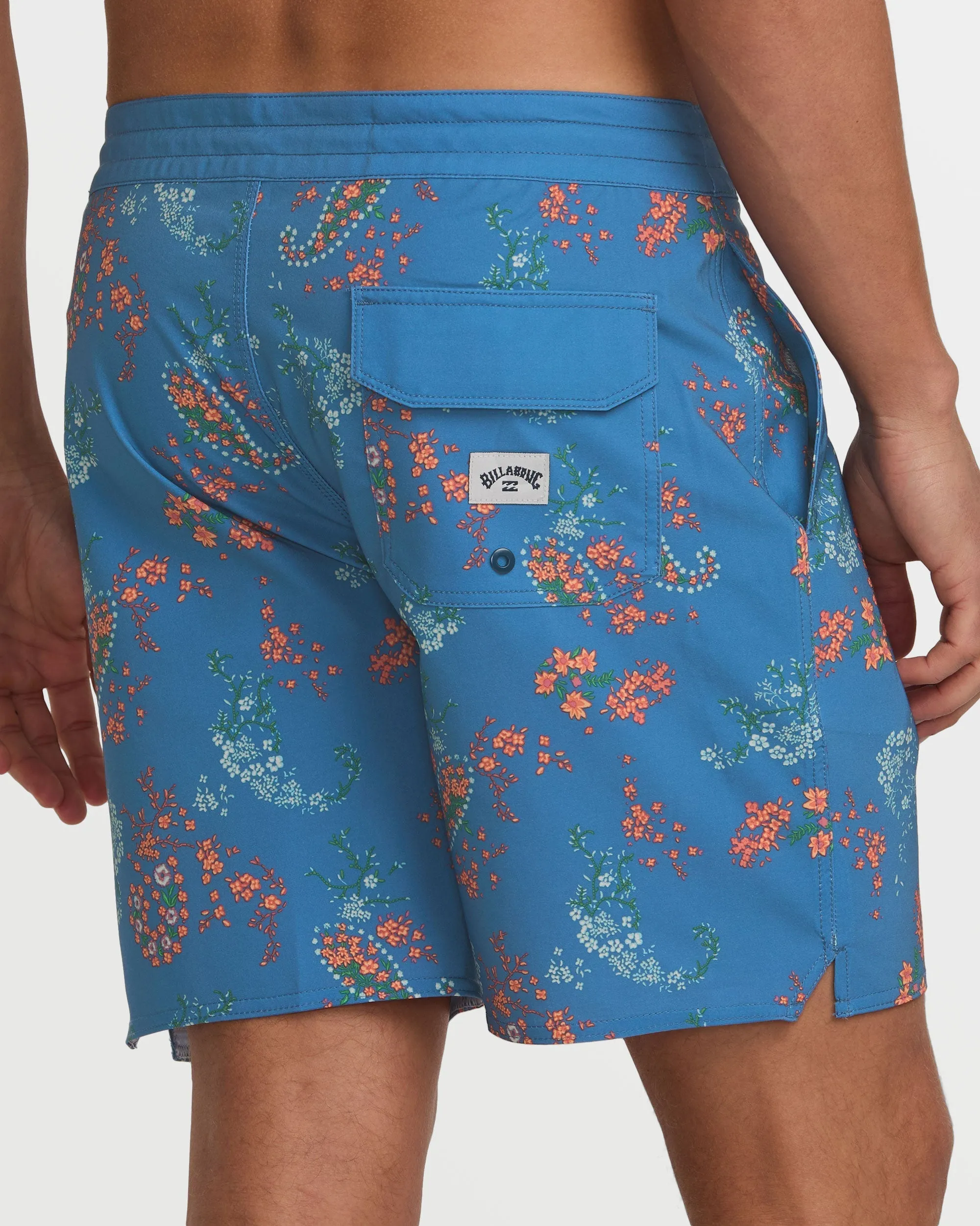Good Times Lo Tide 18" Boardshorts - Bay Blue Billabong