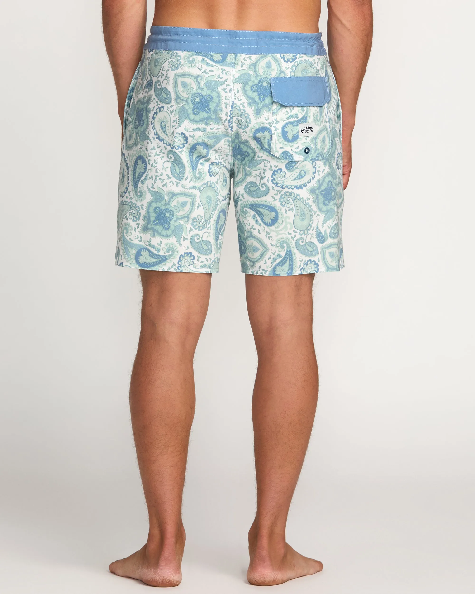 Good Times Lo Tide 18" Boardshorts - Seafoam Billabong