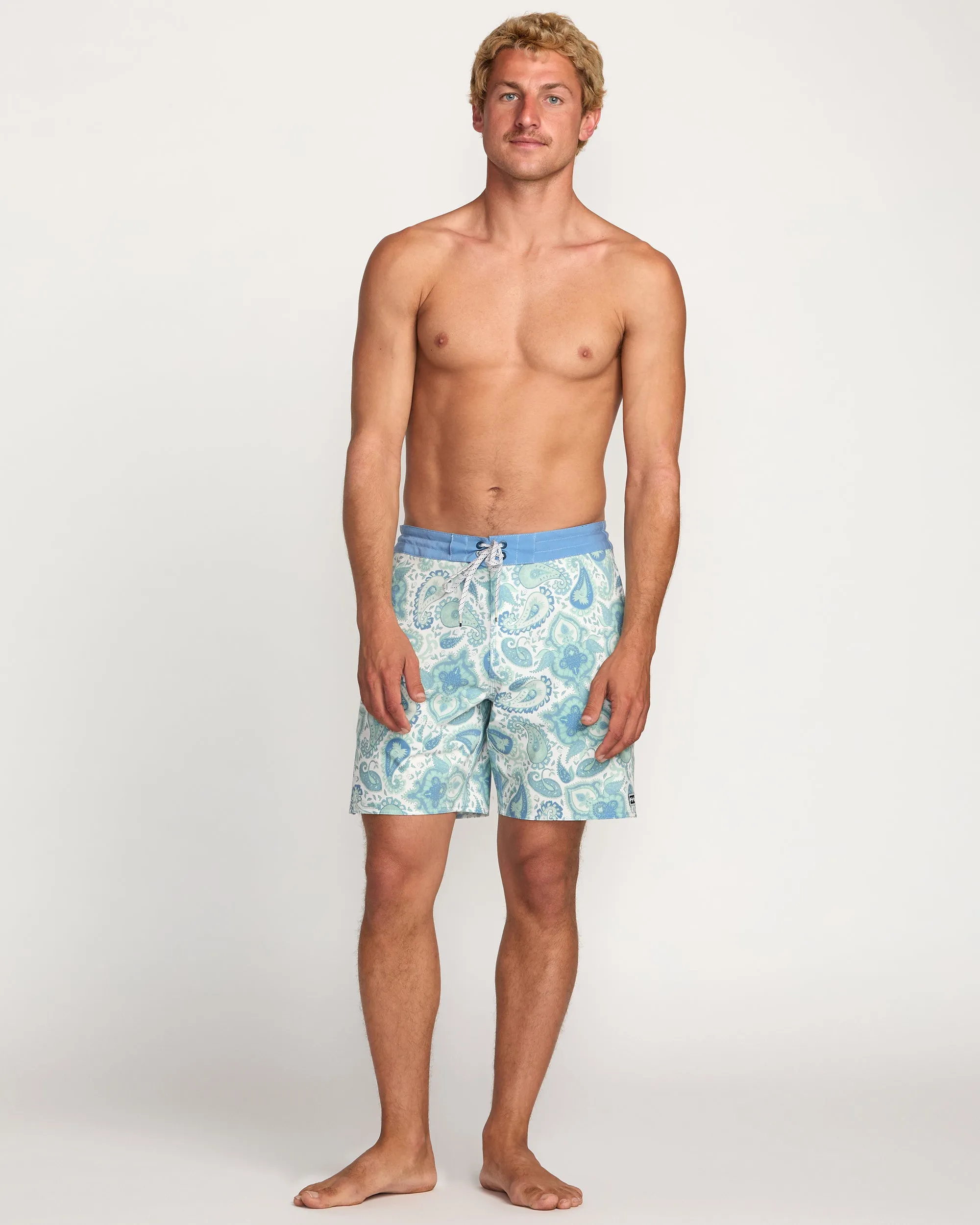 Good Times Lo Tide 18" Boardshorts - Seafoam Billabong