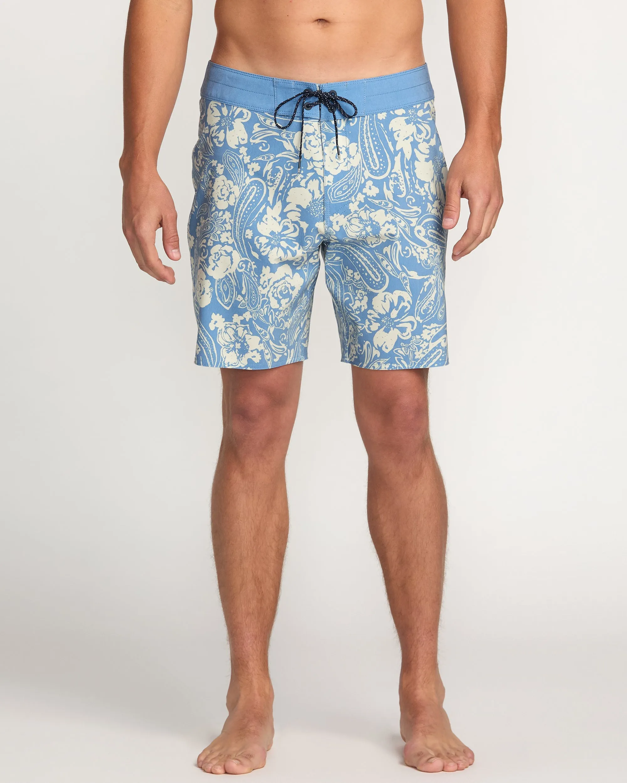 Good Times Pro Performance 18" Boardshorts - Carolina Blue Billabong