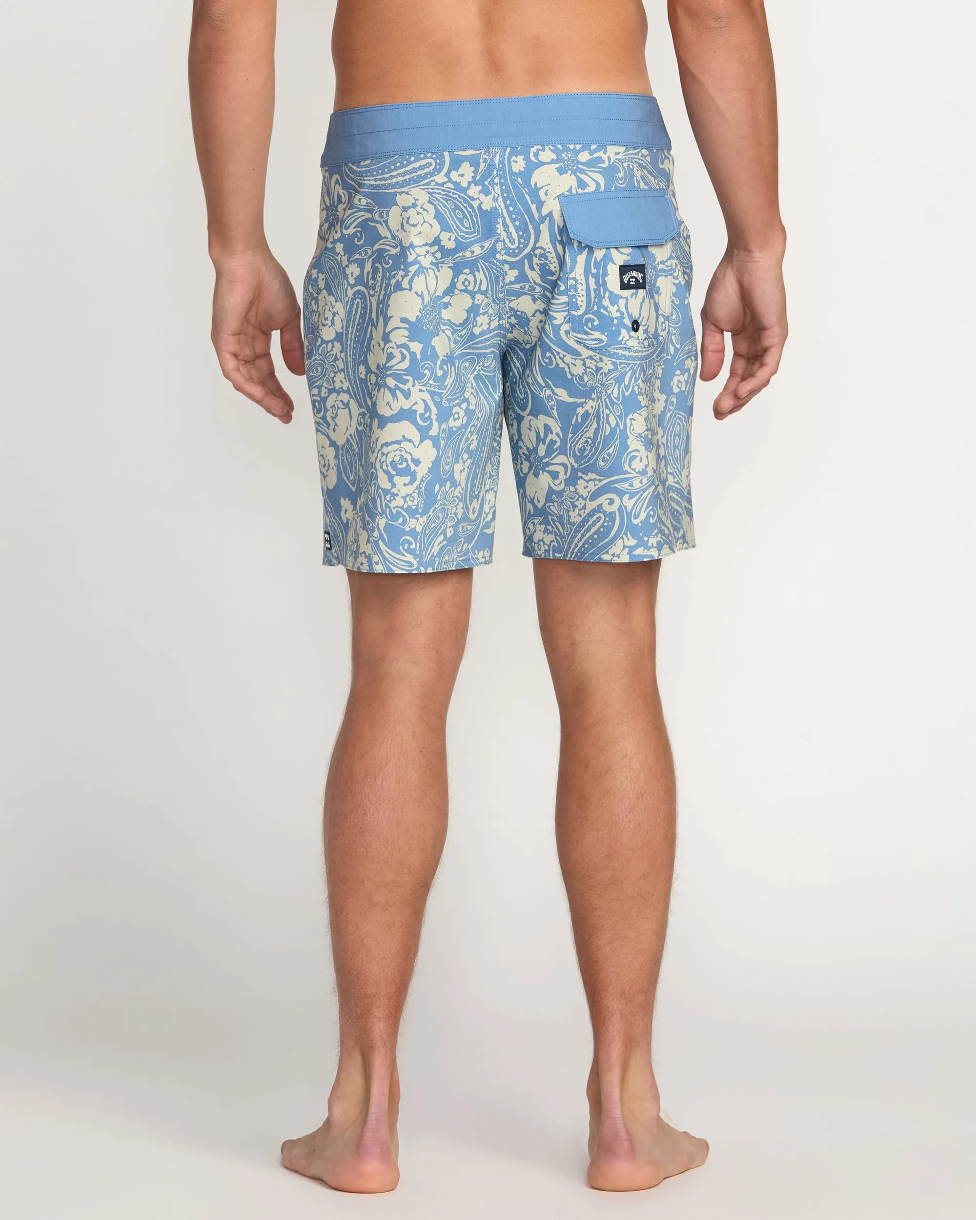 Good Times Pro Performance 18" Boardshorts - Carolina Blue Billabong