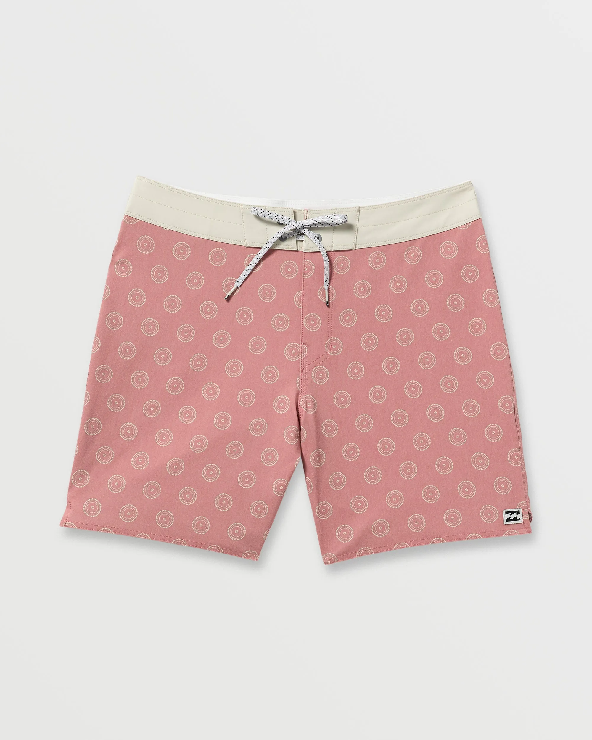 Good Times Pro Performance 18" Boardshorts - Dusty Rose Billabong