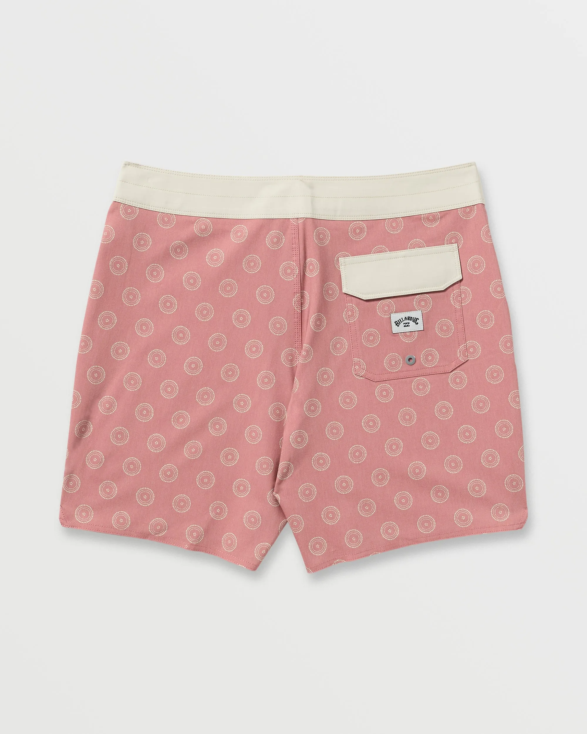 Good Times Pro Performance 18" Boardshorts - Dusty Rose Billabong