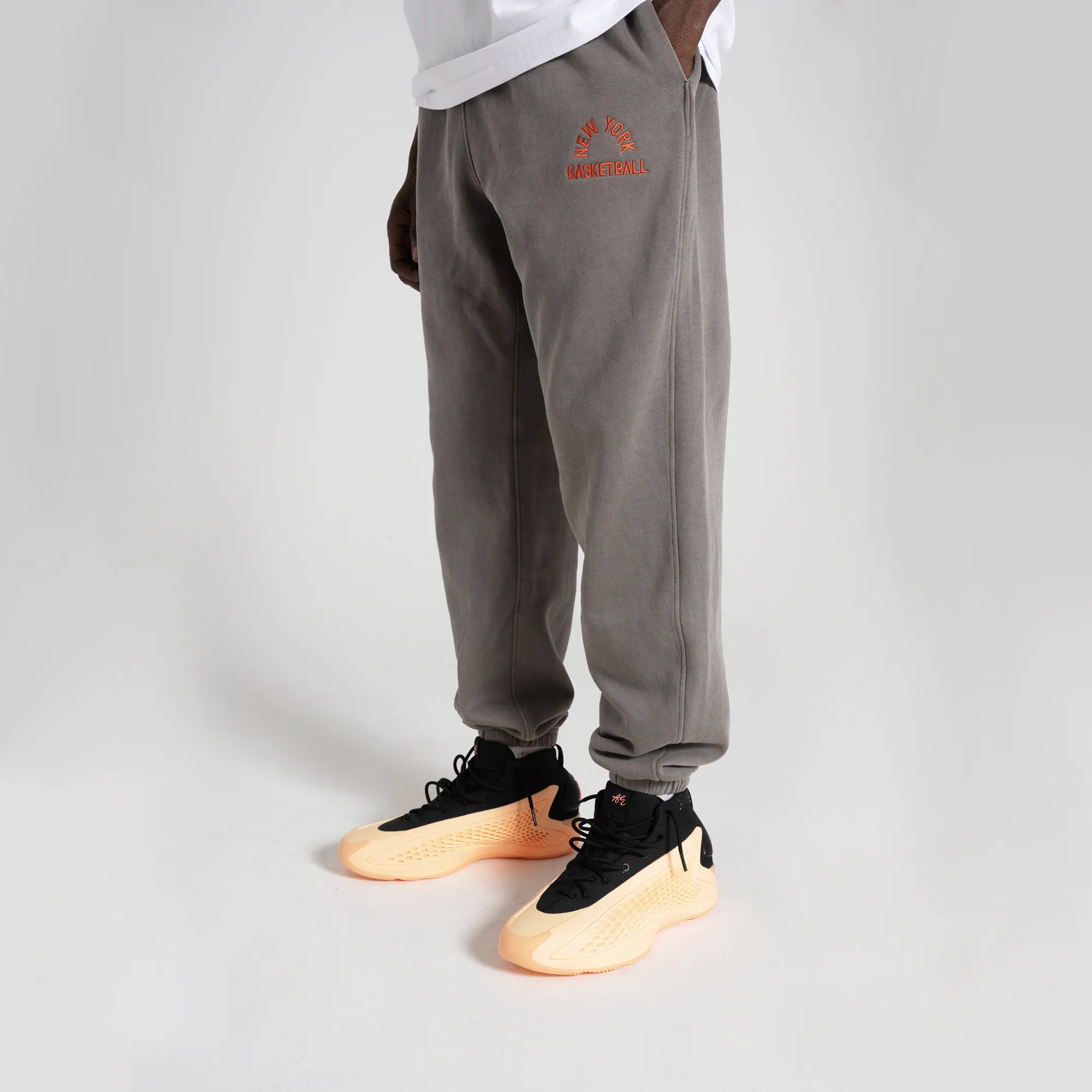 Gray New York Basketball Sweats LOCAL HOOPS