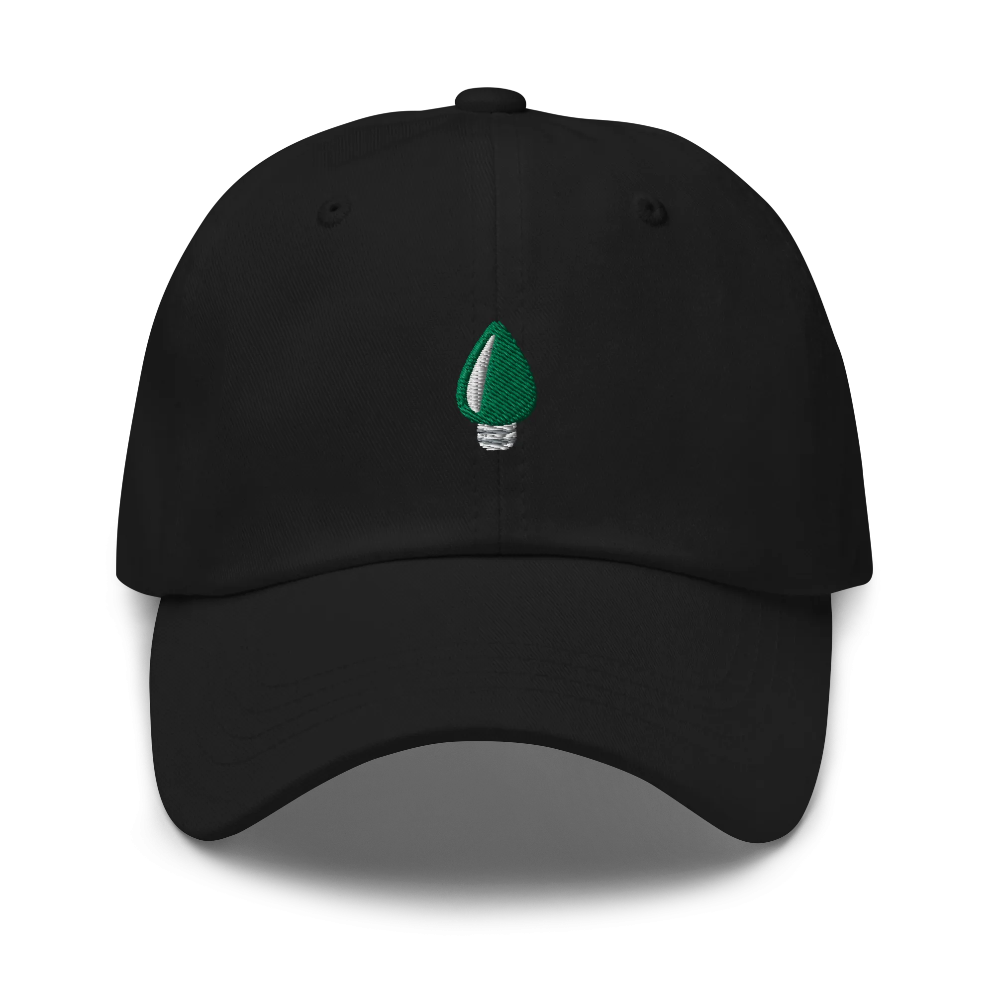 Green Holiday Light Hat
