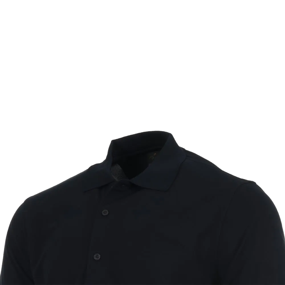 Greg Norman By ProQuip Performance Micro Pique Polo Shirt - Navy
