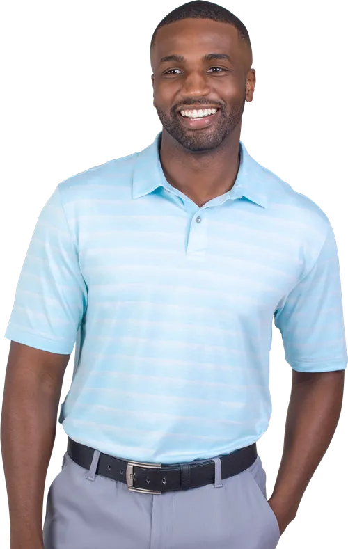 Greg Norman LAB Stripe Polo