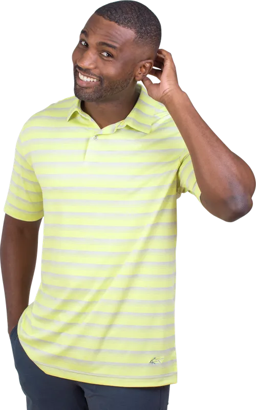 Greg Norman LAB Stripe Polo