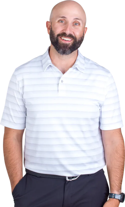 Greg Norman LAB Stripe Polo