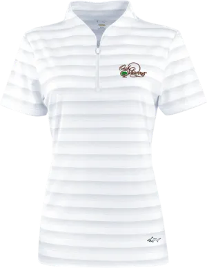 Greg Norman Ladies LAB Stripe Polo