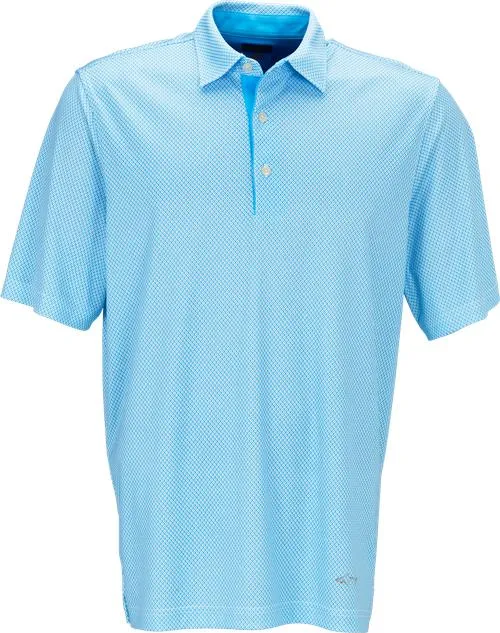 Greg Norman Play Dry ML75 Foulard Print Polo
