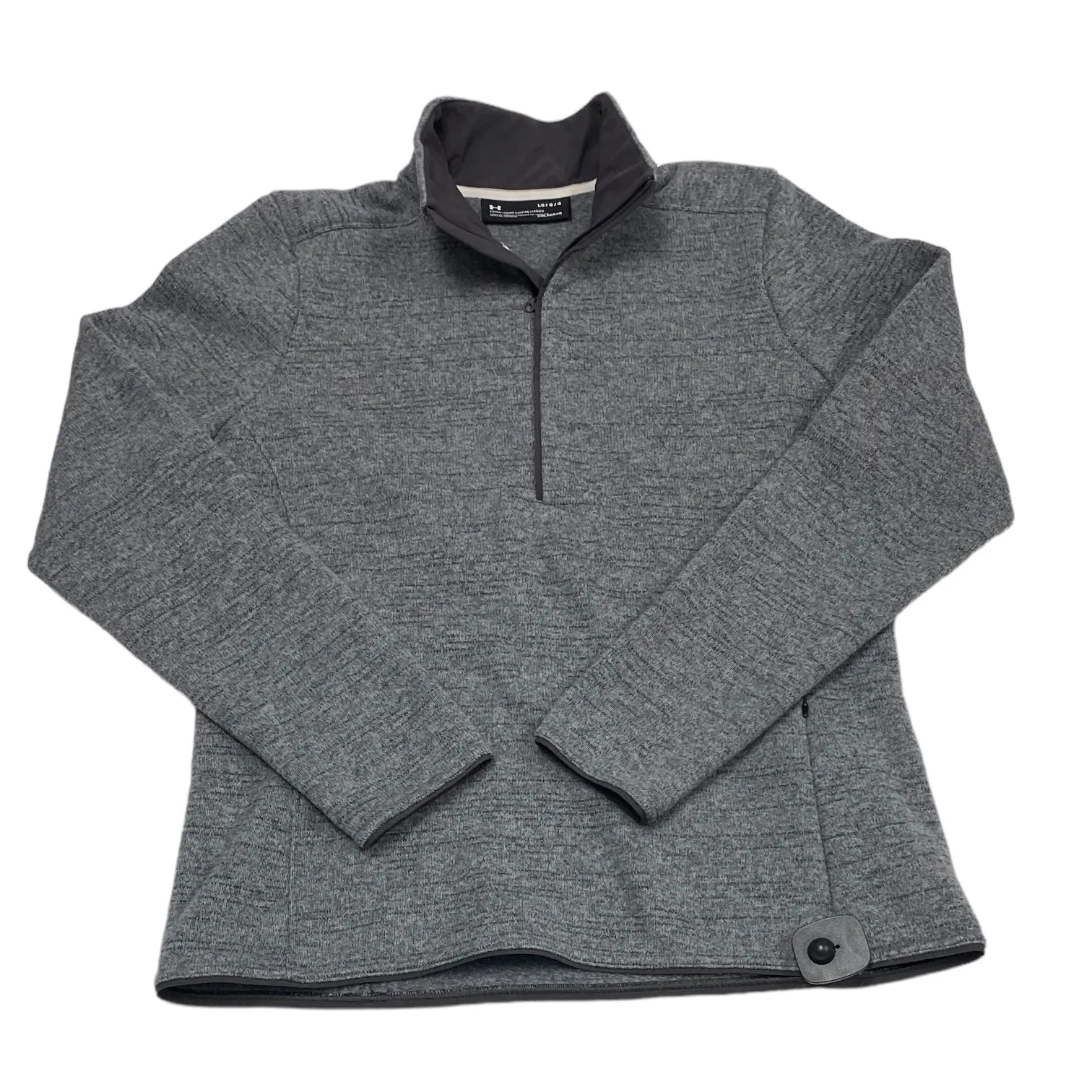 Grey Athletic Fleece Under Armour, Size L