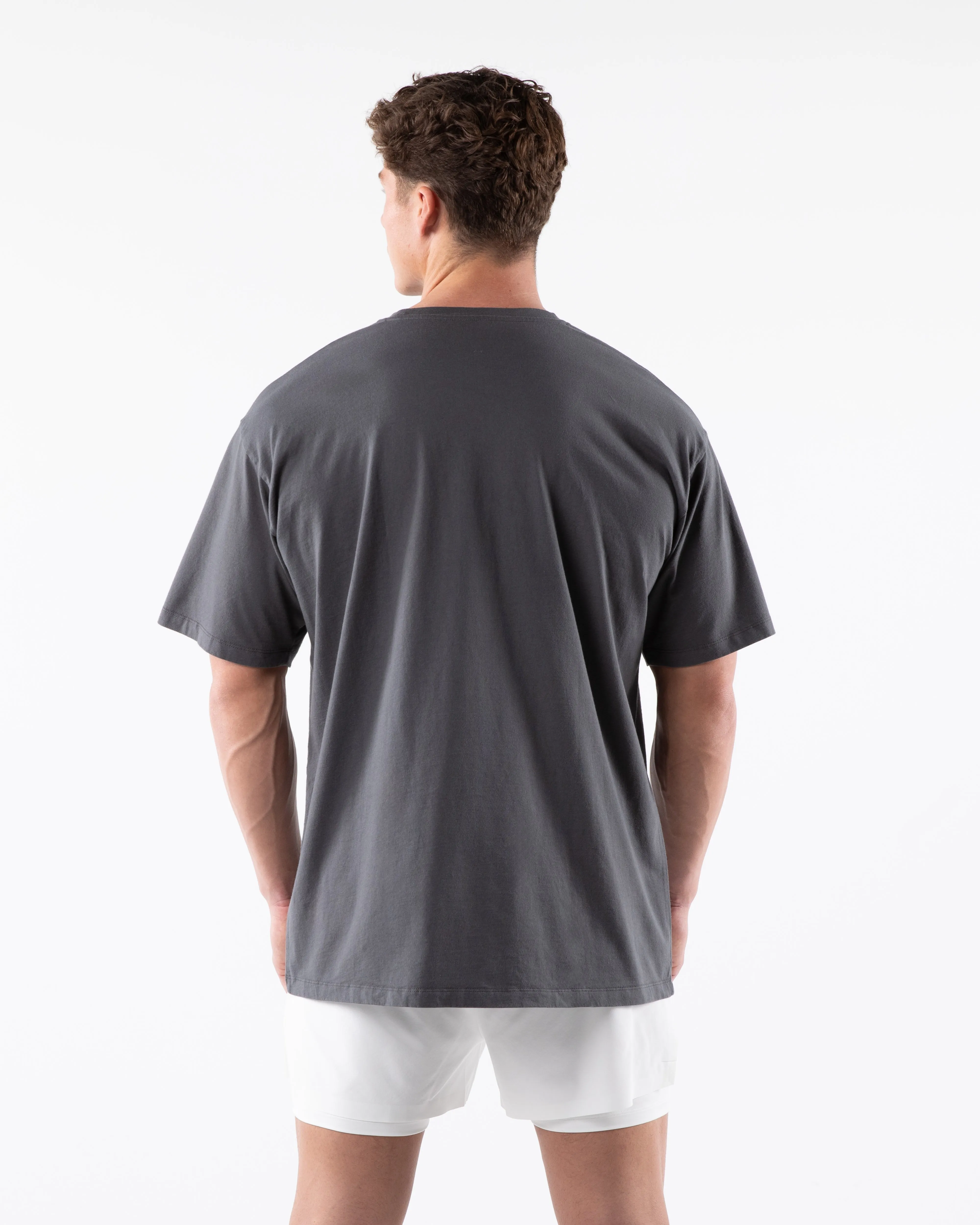 Grime Tee - Astro Grey Alphalete Athletics
